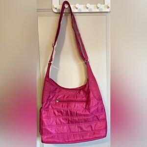 Lug Cable Car Pink Shoulder Bag